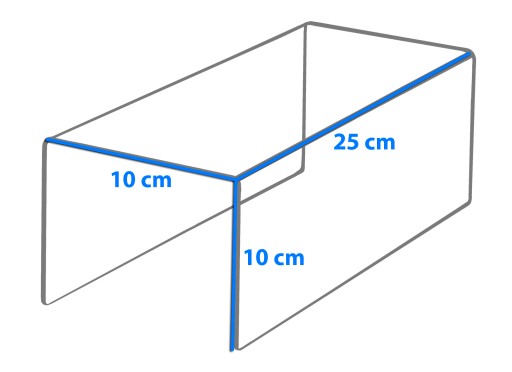 STOJAN STOJAN DISPLEJ PLEXI STEP 25/10 cm
