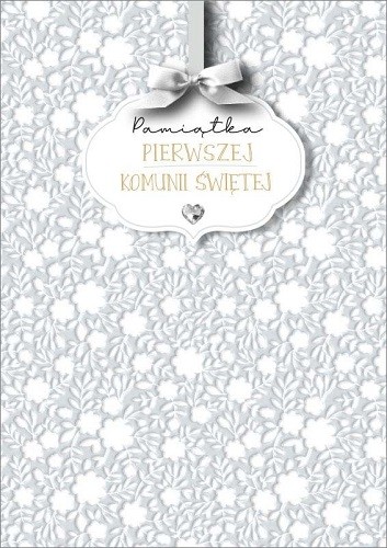 Očarujúce karty Communion jemne zdobené DK894