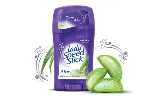 Lady Speed Stick Derma+ Care Aloe Antiperspirant 45 g