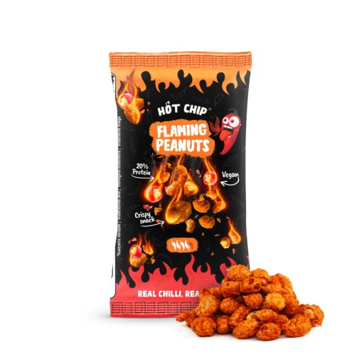 Hot Chip Flaming Arašidy 70 g