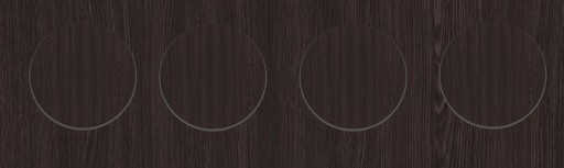 Čiapky na nábytok fi14 WENGE 9763 PR - 25 kusov