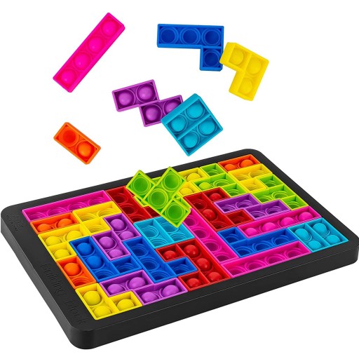 HRAČKA TETRIS POP IT BUBLINY 3V1