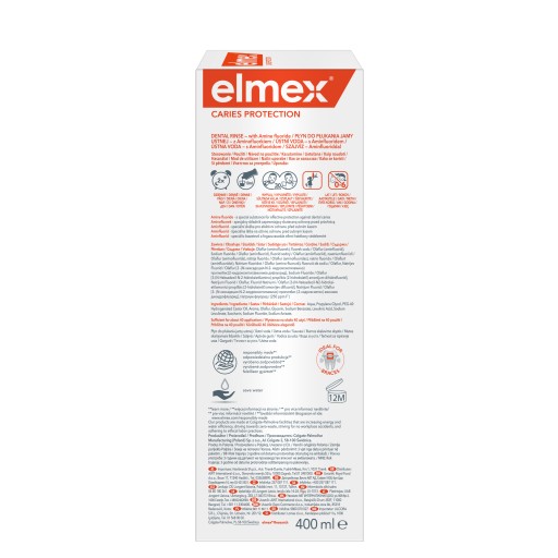 elmex CARIES ústna voda 400ml