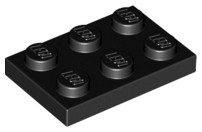 4 x LEGO 3021 tanier 2 x 3