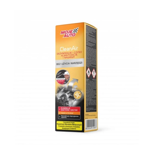 Moje Auto CLEAN AIR pre klimatizáciu VANILKA 150 ML
