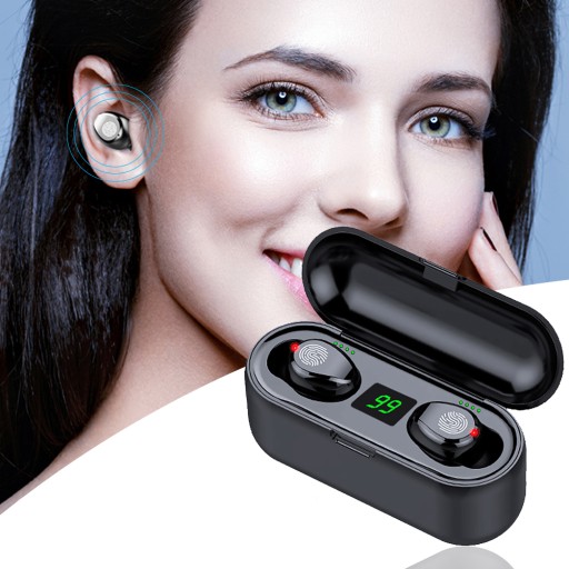 BEZDRÔTOVÉ SLÚCHADLÁ DO UŠÍ POWERBANK