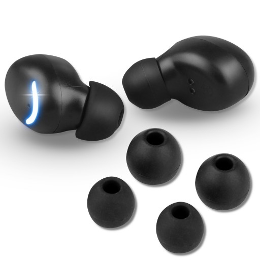 BEZDRÔTOVÉ SLÚCHADLÁ S MIKROFÓNOM BLUETOOTH 5.1 POWERBANK IN-EAR BT