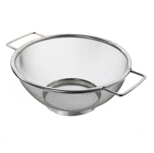 Nerezové sitko s rúčkami, 18 cm