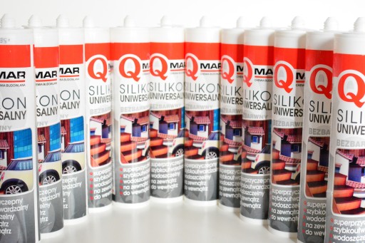Qmar Univerzálny bezfarebný silikón 300ml