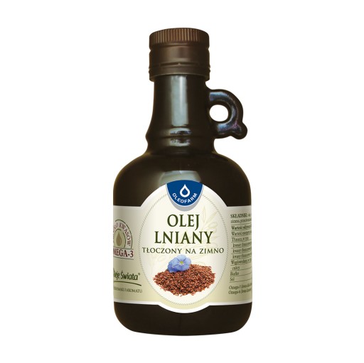Za studena lisovaný ľanový olej 250 ml (Oleofarm)