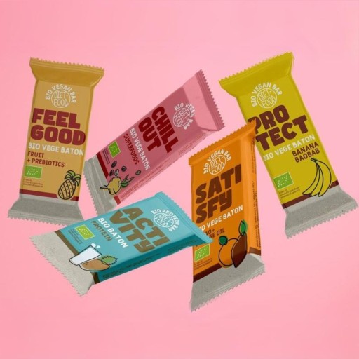 Bio Vegan Bar FEEL GOOD - ovocie s prebiotikami 35 g DIÉTNE JEDLO