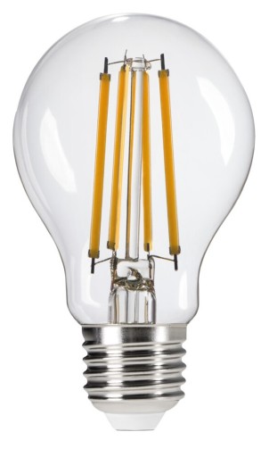 XLED FILAMENT žiarovka A60 10W-WW svetelný zdroj SHANK E27 1520lm 2700K