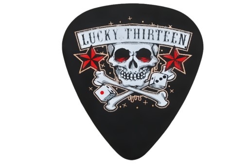 DUNLOP Lucky 13 Skull Dice ,60 trsátko gitarové