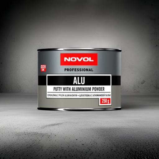 Autotmel Hliníkový tmel na opravy Novol Alu 250g