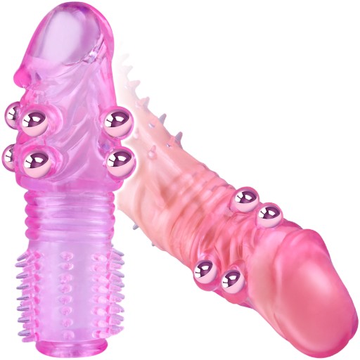 GÉLOVÝ KRYT s 8 vaginálnymi masážnymi perličkami