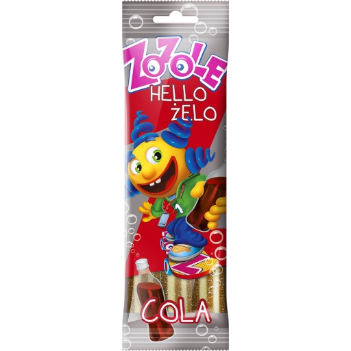 2 X 75G ZOZOLE HELLO GEL COLA JELLIES s kyslou polevou