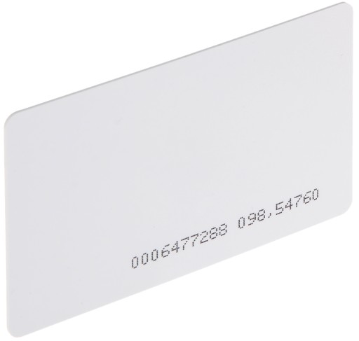 Bezdotyková RFID KARTA Unikátna 125kHz EM4100/4102