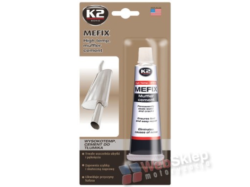 K2 Mefix Cement pre výfukové systémy 140g