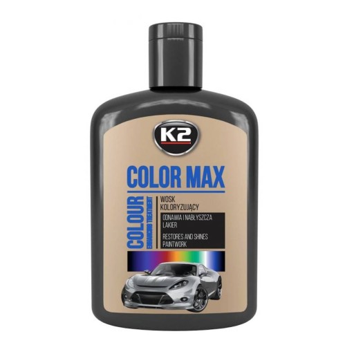 K2 COLOR MAX ČIERNY FAREBNÝ VOSK 200ml