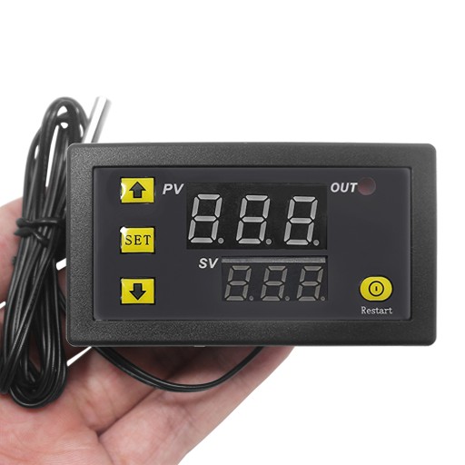 ELEKTRONICKÝ TERMOSTATOVÝ REGULÁTOR TEPLOTY 230V