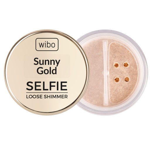 Zvýrazňovač tváre Wibo Selfie Loose Shimmer Sunny Gold