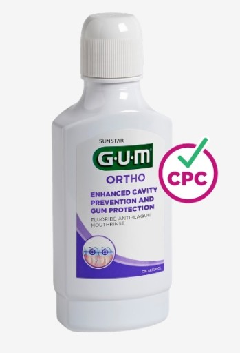 Gum Ortho ortodontická zubná kefka 1 ks