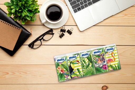MOLA vreckovky Tropical Jungle 10 ks