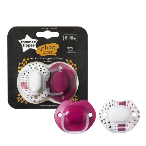 Tommee Tippee URBAN Cumlík pre dievča 6-18m