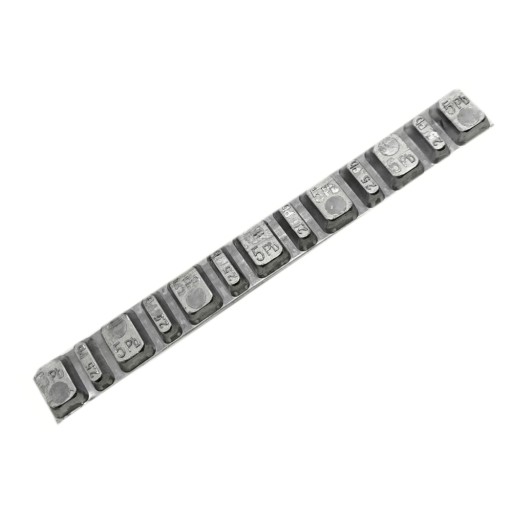 HMOTNOSTI Olovených kolies 7x5g + 6x2,5g