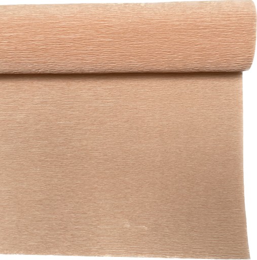 Krepový papier Taliansky krep 180 g krčený hodvábny papier č. 17A4 nahá ružová