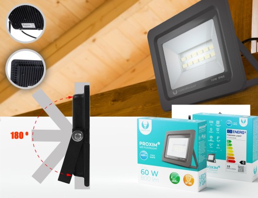 LED reflektor halogénová pracovná lampa 10W biela