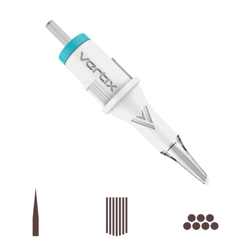 Vertix Pico 7CM 0,25mm LT 1ks # ihla pre PMU VP 7Magnum Curved 25 LongT
