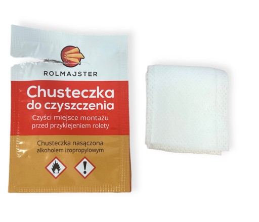 Utierka na čistenie miesta inštalácie rolety