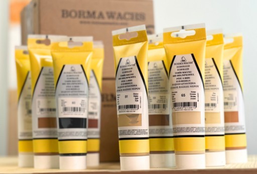 Borma Wachs tmel na drevo - Čierny (60) 200g