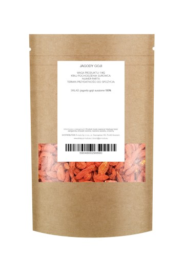 PRÍRODNÉ SUŠENÉ GOJI BOBULE 250g PI-ORECH