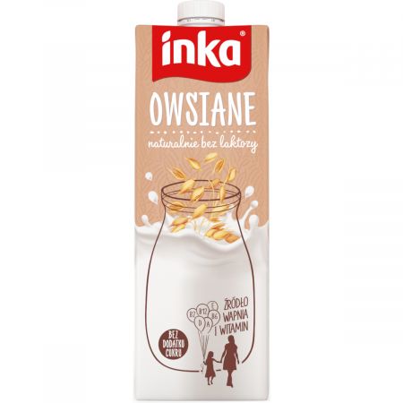 Inka Prírodný ovsený nápoj s vápnikom 1 l