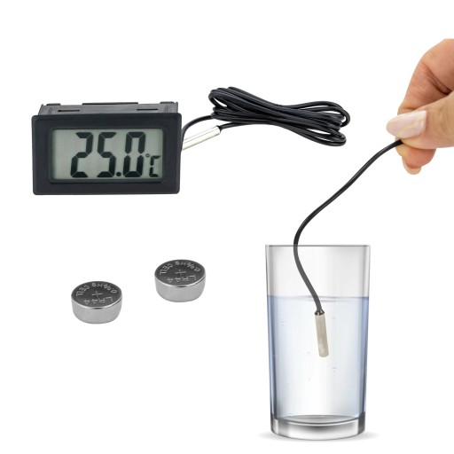 PRESNÝ ELEKTRONICKÝ DIGITÁLNY TEPLOMER SO SONDOU