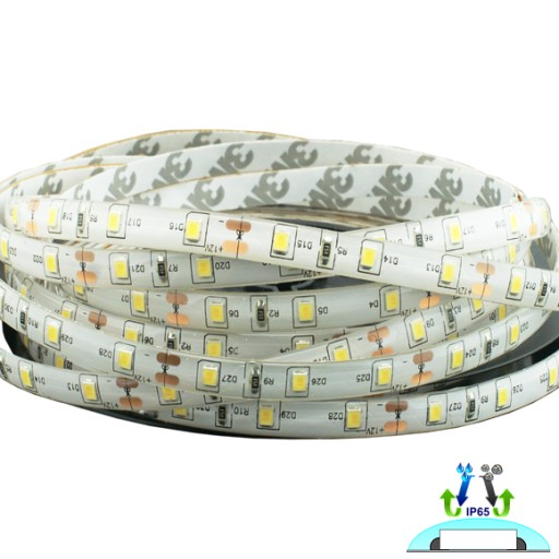 LED pás 300 2835 4,8W Studená biela 5m IP63