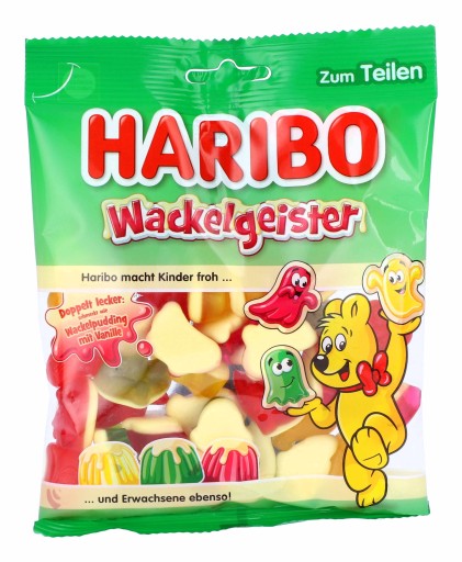 HARIBO ovocné želé destiláty Wackelgeiste German 160G