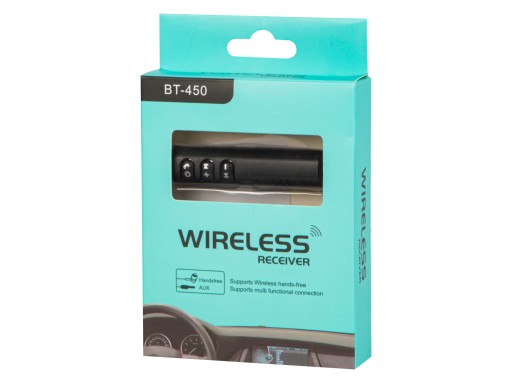 Bluetooth audio prijímač adaptér AUX jack