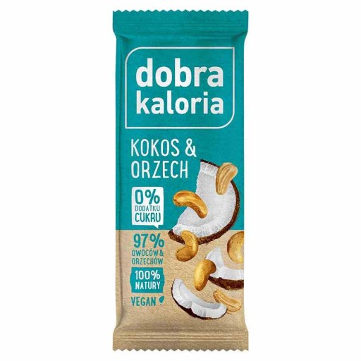 Kokosovo-orechová ovocná tyčinka 35g Dobrá kalória