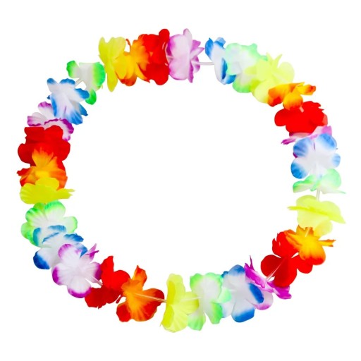 5X HAWAIIAN FLOWERS ALOHA NÁHRDELNÍK HAVAJSKÝ OUTFIT NA SILVESTROVSKÝ KARNEVAL