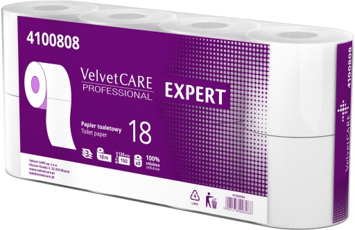 Toaletný papier Velvet Care Expert 8x2 kotúčov