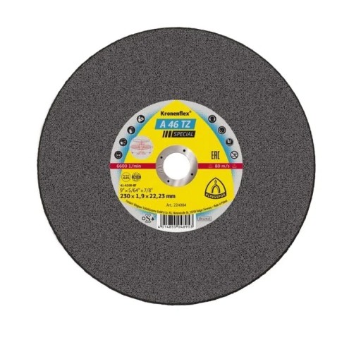 Klingspor inox kovový rezací kotúč 125x1,6x22,23mm A46TZ 187171
