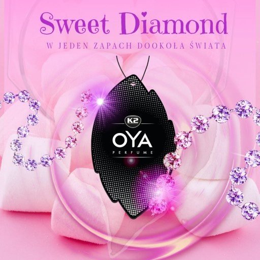 Vôňa osviežovača vzduchu do auta K2 OYA SWEET DIAMOND