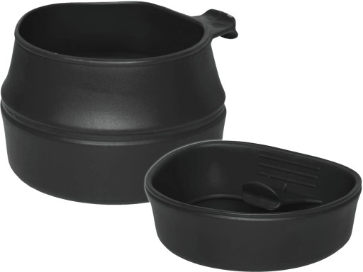 HELIKON WILDO hrnček skladací BOWL 250 ml Čierna