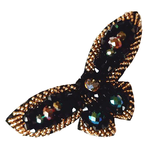 Náplasť Insect Butterfly Motýlik Mušie kamienkové korálky