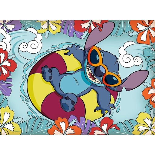 PUZZLE 30 DISNEY LILO A STITCH na prázdniny puzzle pre deti +3 roky