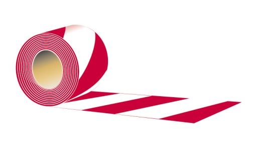 Páska typu A, obojstranná, 7cmx100mb - biela a červená