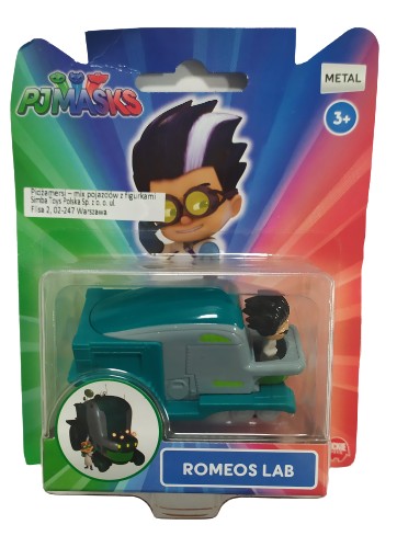 PJ Masks Vozidlo s figúrkou - Romeo